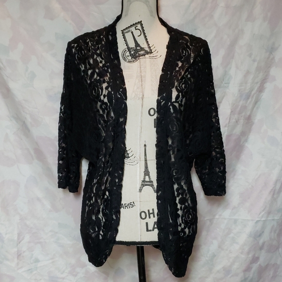 Forever 21 lace cardigan - Picture 1 of 4